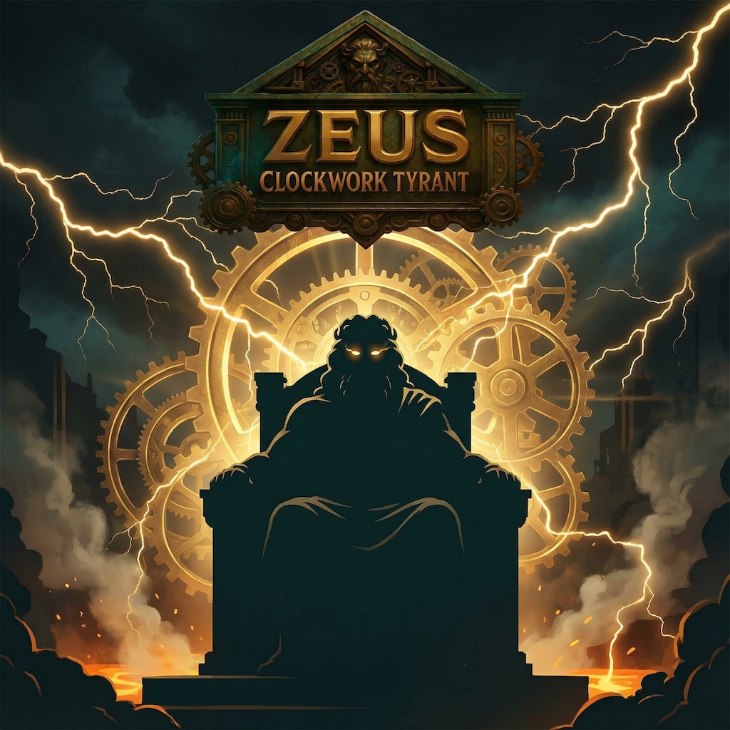 Zeus Clockwork Tyrant key art